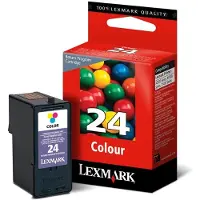 Lexmark Blækpatron 3-i-én farve No 24, Return