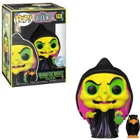 Funko POP! Disney Queen Forklædt Ondskab Med Ravn (sort Lys) Skurke (eksklusiv) Figur