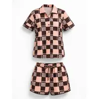 LEAFLETIC Pyjamas rosa guld