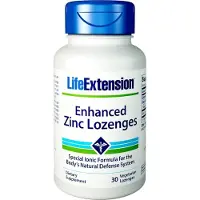 Life Extension , Forbedret Zink Lozenges, Peppermint, 30 Vegetariske Lozenges