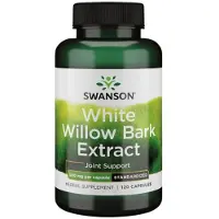 Swanson Health , Hvid Vilje Bark Ekstrakt, 500 mg, 120 Kapsler