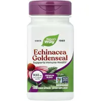 Nature'S Way Echinacea Goldenseal Premium Blending, 900 mg, 100 Vegan Capsules (450 mg Per Capsule)