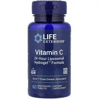 Life Extension , Vitamin C, 60 Vegetariske Tabletter