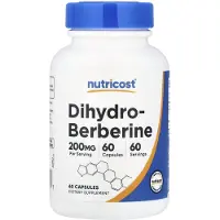 Nutricost , Dihydroberberine, 200 mg, 60 Kapsler
