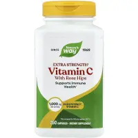 Nature'S Way , Vitamin C med Roser, 250 Kapsler