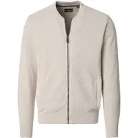 Casamoda Vest Zip Struktur Ecru Beige måle
