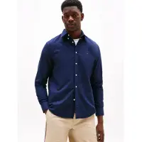 Tommy Hilfiger Oxford Skjorte Marineblå Blå Mørkeblå måle