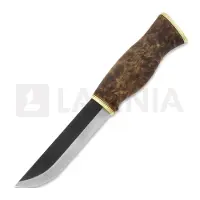 Ahti Kaato stained kniv, premium curly birch
