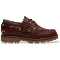 Timberland Timberlandunisex til børn. TB0A2A5FEM61 Nautiske sko i brunt læder Authentic (29), Fast, Blonder, Casual, børnetøj