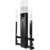 Ergotron - Monteringssæt (lav-profils løftmodul, monteringsskabelon, 2 vippe beslag, kabeladministrations-hardware) - skyde - for LCD display - robus