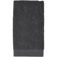 Zone klassisk badehåndklæde 50x100 cm Classic Anthracite 330194