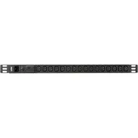 Aten Basic PDU PE0212G - Strømfordelingsenhed (rackversion) - AC 100-240 V - 3840 VA - input: IEC 60320 C20 - output-stikforbindelser: 12 (12 x IEC 60320 C13) - 1U - 3.05 m ledning