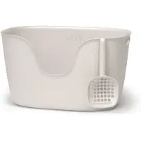 Catit Design LOO Kattebakke m/opsamlingsske, Hvid