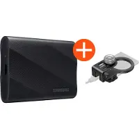 Samsung Portable SSD T9 - 2TB - Ekstern SSD - USB 3.2 Gen 2x2