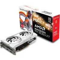 SAPPHIRE TECHNOLOGY Sapphire Pure RX 9060 XT - Grafikkort - Radeon RX 9060 XT - 16 GB GDDR6 - PCIe 5.0 x16 - DisplayPort, 2 x HDMI