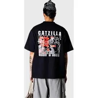 Woodbird Herre Baine Zilla T-shirt Sort