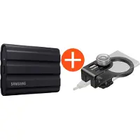 Samsung Portable SSD T7 Shield - 4TB - Sort - Ekstern SSD - USB 3.2 Gen 2