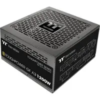 Thermaltake ToughPower GF3 A3 - TT Premium Edition - strømforsyning (intern) - ATX12V 3.0 - 80 PLUS Gold - AC 100-240 V - 1200 Watt - aktiv PFC - sort