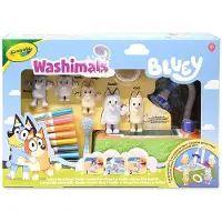 Crayola Washimals Bluey 5-delt Kæledyrssæt Med Pool