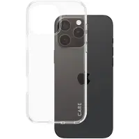 CARE by PanzerGlass Case Flagship Transparent iPhone 16 Pro Max