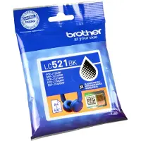 Brother LC-521 Blækpatron, sort