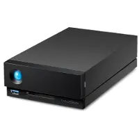 LaCie 1big Dock STHS20000800 - Harddisk-array - 20 TB - 1 bays (SATA-600) - HDD 20 TB x 1 - Thunderbolt 3, USB 3.0 (ekstern) - med 5 års Rescue Data Recovery Service Plan