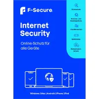 F-SECURE Internet Security - Licensabonnemet (1 år) - 5 enheder - ESD - Win, Mac, Android, iOS