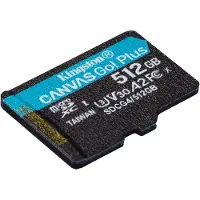 Kingston microSDXC Canvas Go Plus 512GB Adapter