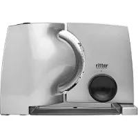 Ritter Allesschneider Compact 1, Elektrisk, 2 cm, Sølv, Metal, 17 cm, Ujævn