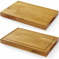 Hendi Serveringsbræt i egetræ 42x28 cm, 4 cm tykt