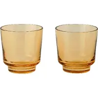 Muuto Raise glas 20 cl 2-pak Burnt orange