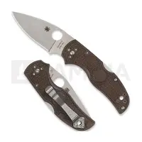 Spyderco Native 5 Brown Lightweight CMP 15V SPRINT foldekniv