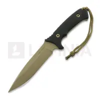 Spartan Blades Harsey Difensa kniv, FDE/Black, Tan Kydex