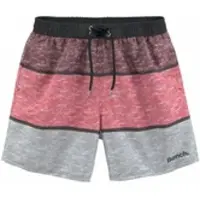 Bench Badeshorts grå / pink-meleret / sort