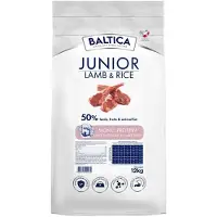 BALTICA Nutraceutic Monoprotein Lam Med Ris Hundefoder Til Hvalpe 12 Kg