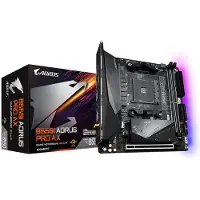 Gigabyte B550I AORUS PRO AX, AMD, Stik AM4, AMD Ryzen 3000 Series, AMD Ryzen 4000 Series, AMD Ryzen 5000 Series, Stik AM4, DDR4-SDRAM, 64 GB