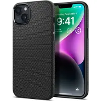 Spigen Liquid Air iPhone 14 Plus TPU Cover - Sort