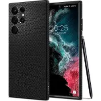 Spigen Liquid Air Samsung Galaxy S22 Ultra 5G TPU Cover - Sort