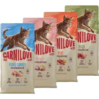 Carnilove True Fresh Frisk Fisk Og Kalkun Til Steriliserede Voksne Katte 6kg