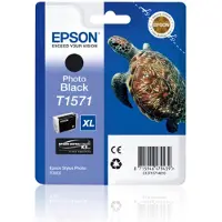 Epson T1571 Blækpatron sort foto