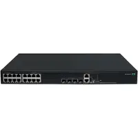 HP HPE Networking Comware 2150 16p 10M/100M/1G PoE+ 4p SFP+ 1G/10G 248W - Switch - L3 - Administreret - 16 x 10/100/1000Base-T (PoE+) + 4 x 1 Gigabit/10