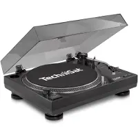 Technisat TechniPlayer LP 300 - Pladespiller - sort, sølv