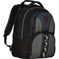 Wenger Cobalt 16-tommer laptop-rygsæk med Triple Protect-beskyttelse – blå