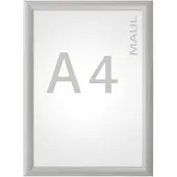 MAUL 6604408, Rektandel, Sølv, Aluminium, Monokromatisk, 330 x 240 mm, 12 mm