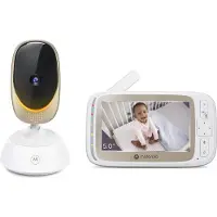 Motorola Nursery VM85 Connect - Baby overvågningssystem - trådløs (Wi-Fi, 2.4GHz radio) - 5 - 1 kamera(er)