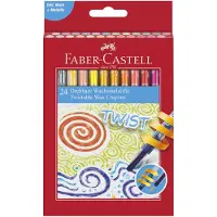 Faber-Castell Farvekridt - Twistable - 24 stk - - OneSize - Farvesæt