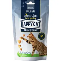 Happy Cat Culinary Crunchy Snack – Fjerkræ 70 g