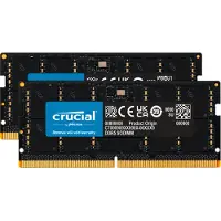 Crucial - DDR5 - sæt - 96 GB: 2 x 48 GB - SO DIMM 262-PIN - 5600 MHz / PC5-44800 - CL46 - 1,1 V - on-die ECC - sort