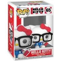 Funko POP! Pop! Vinyl med briller - Nørdet skolekat med blyant, Premium Vinyl, 7,6 cm