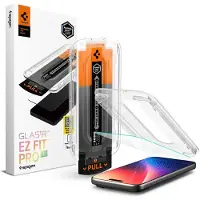 Spigen Glas.tR EZ Fit Pro HD, Apple, iPhone 17 Pro Max / iPhone 16 Pro Max, Støvresistent, Ridseresistent, Transparent, 1 stk